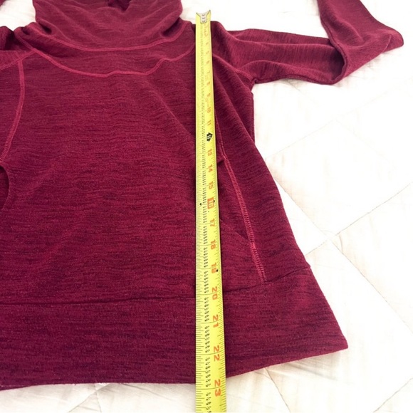 Kuhl Womens XS Heathered Red Long Sleeves Cowl Neck
Pullover Lea Sweater Pockets - Picture 9 of 11